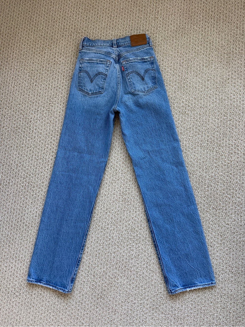Levi's Women's Straight Leg Jeans — Medium Blue Denim